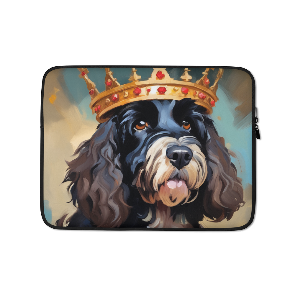 PugMug Custom Portuguese Water Dog Laptop Sleeve