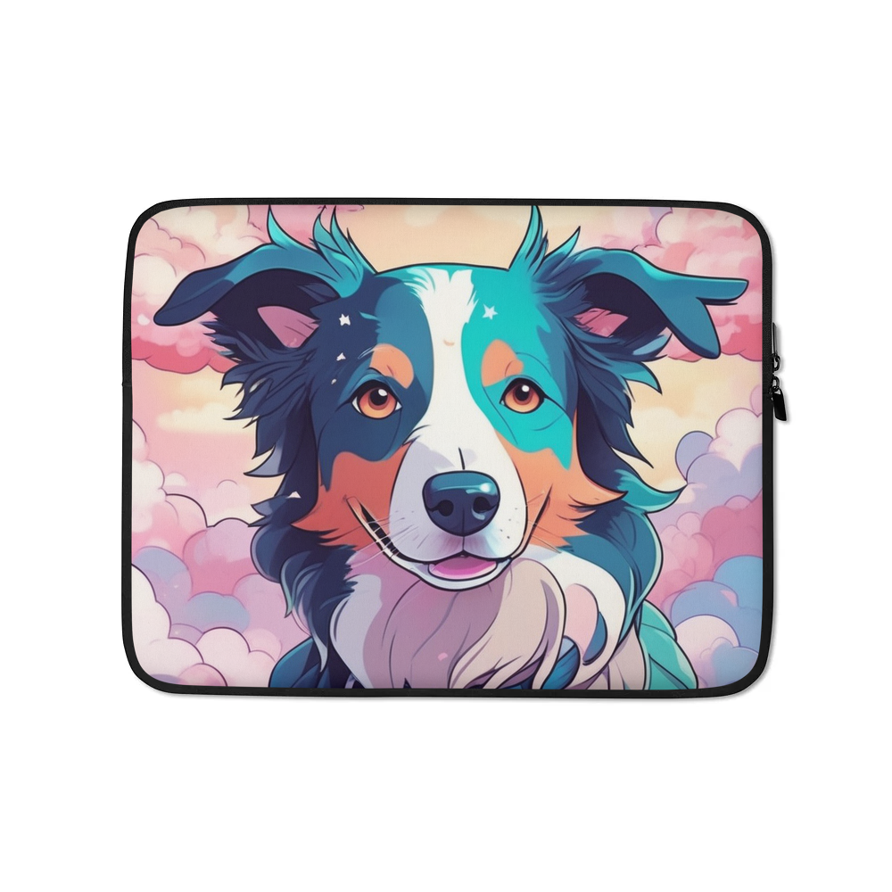 PugMug Custom Border Collie Laptop Sleeve