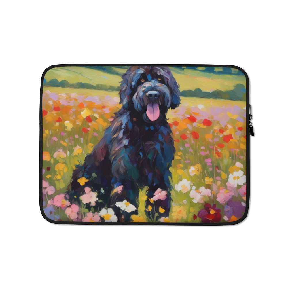 PugMug Custom Portuguese Water Dog Laptop Sleeve