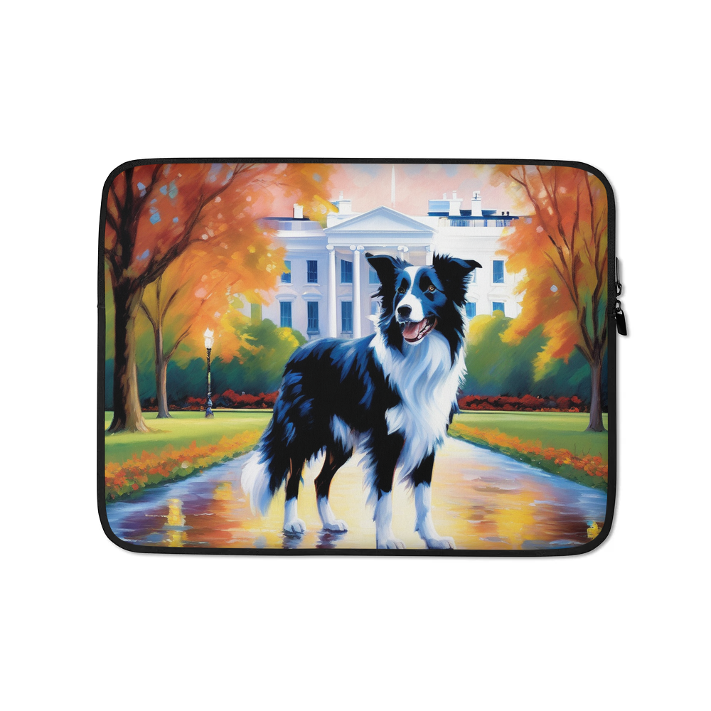 PugMug Custom Border Collie Laptop Sleeve