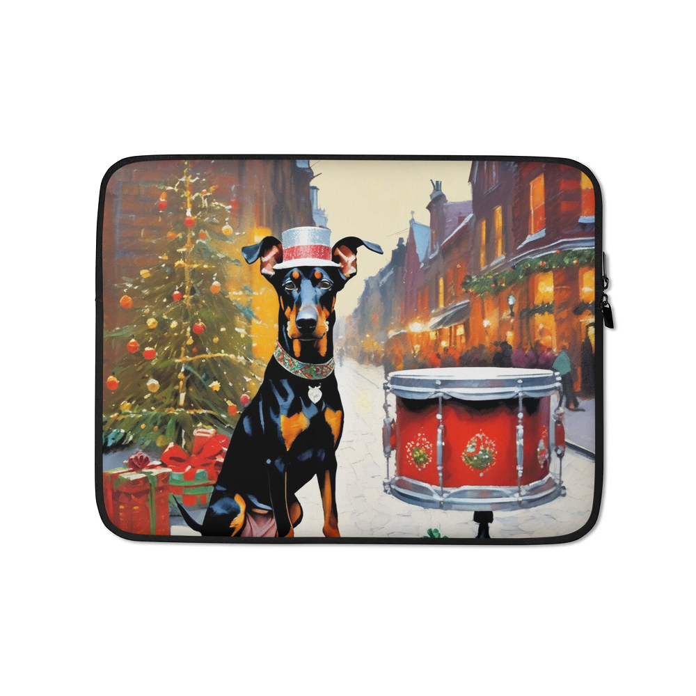 PugMug Custom Doberman Pinscher Laptop Sleeve