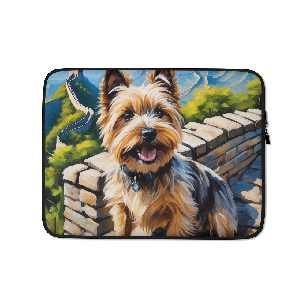 PugMug Custom Cairn Terrier Laptop Sleeve