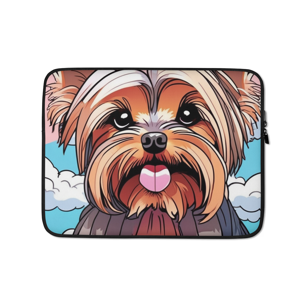 PugMug Custom Yorkshire Terrier Laptop Sleeve