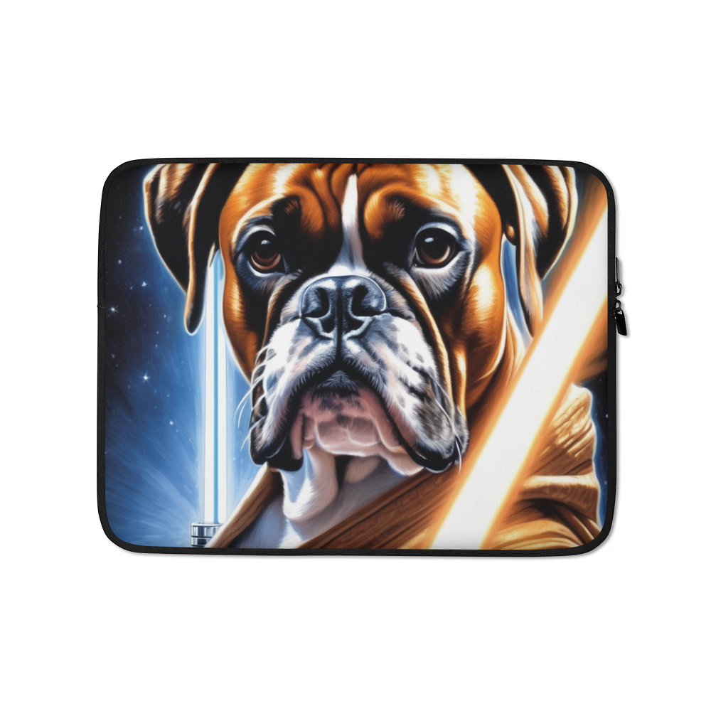 PugMug Custom Boxer Dog Laptop Sleeve