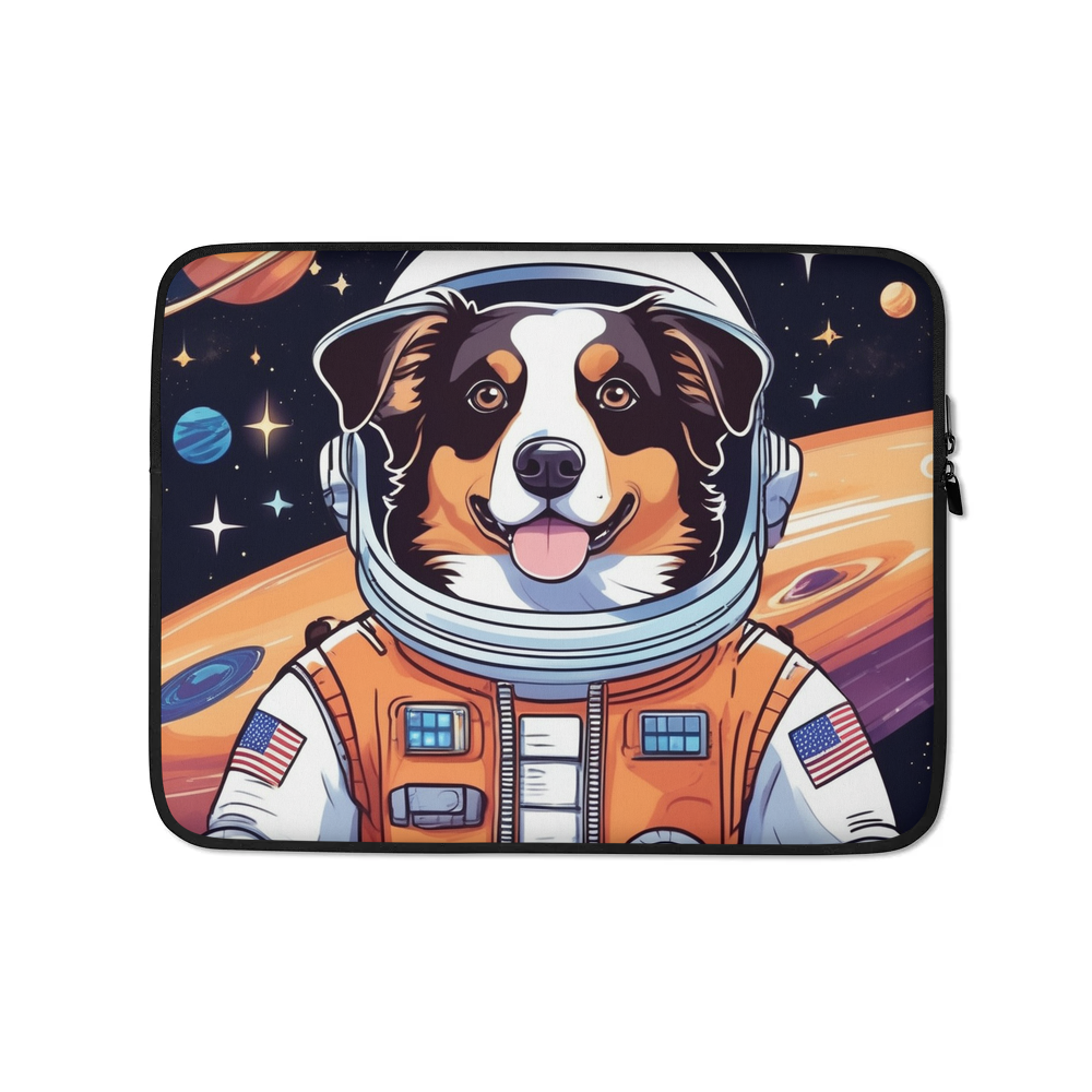 PugMug Custom Miniature American Shepherd Laptop Sleeve