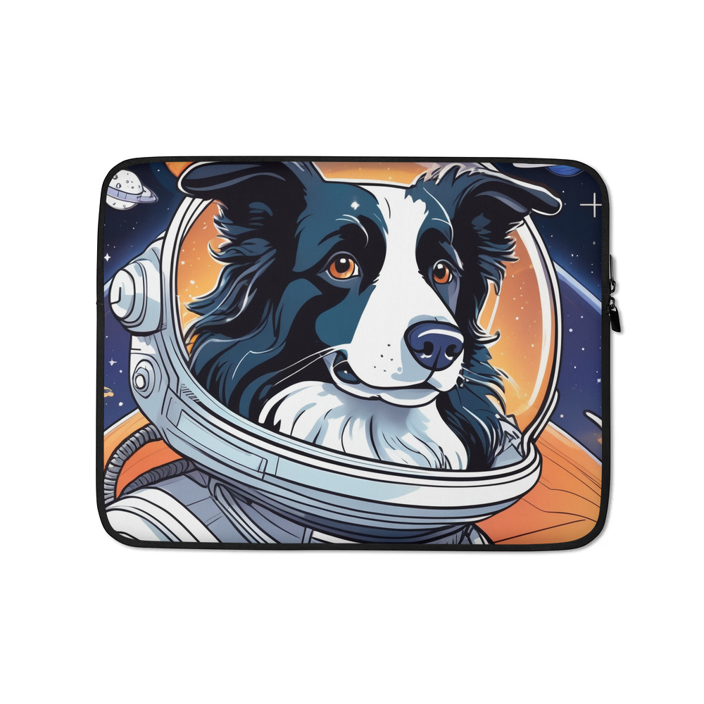 PugMug Custom Border Collie Laptop Sleeve