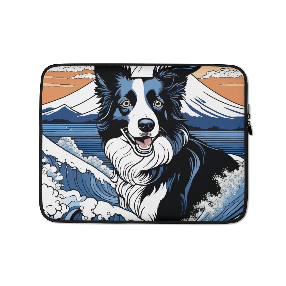 PugMug Custom Border Collie Laptop Sleeve