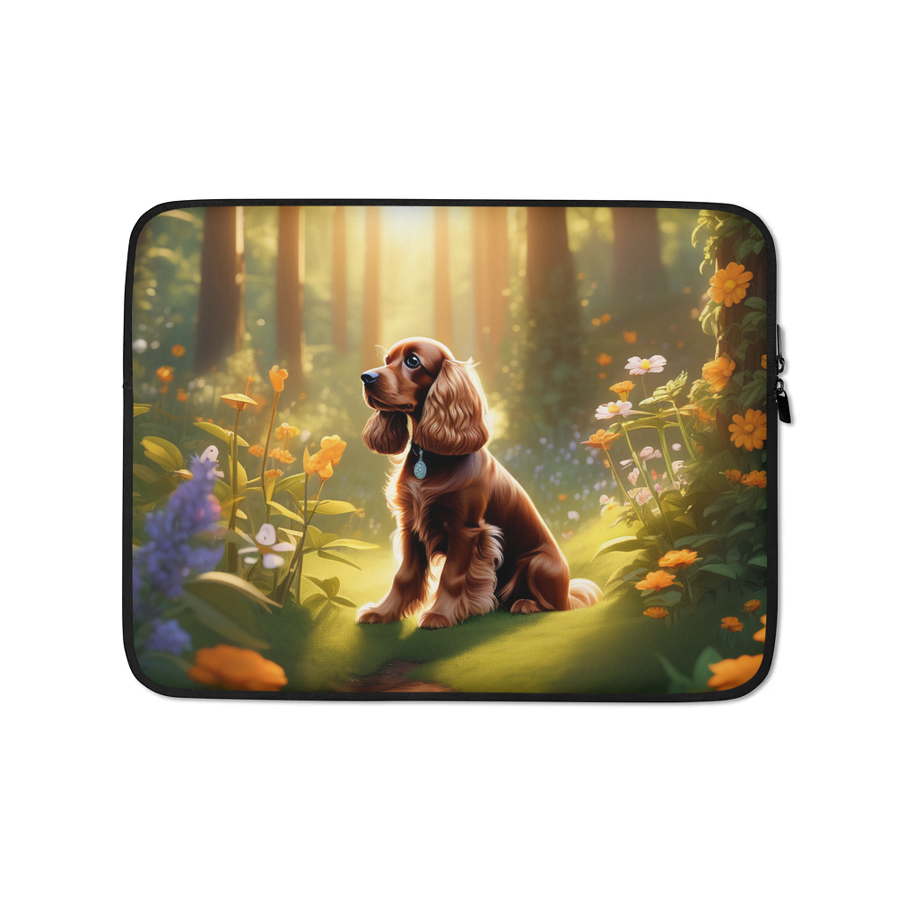 PugMug Custom Cocker Spaniel Laptop Sleeve