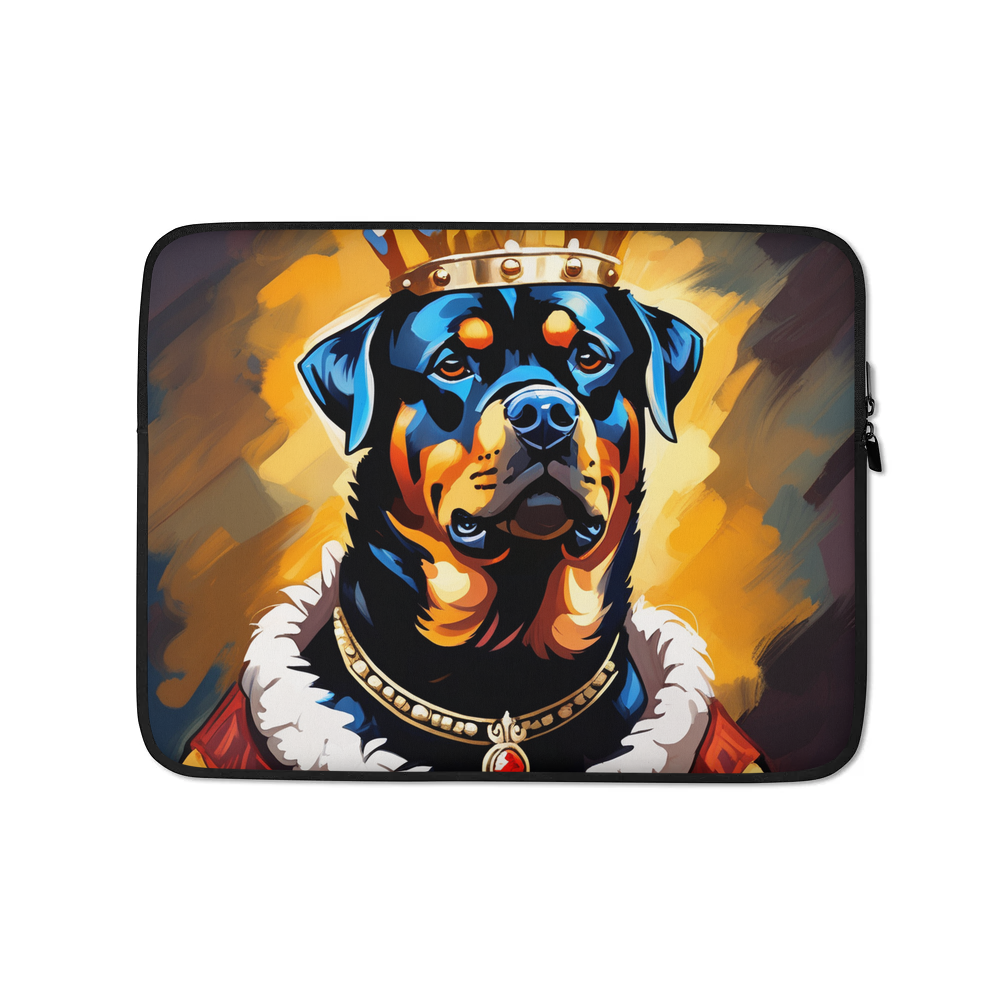 PugMug Custom Rottweiler Laptop Sleeve
