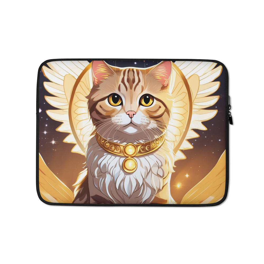 PugMug Custom Tabby Scottish Fold Cat Laptop Sleeve