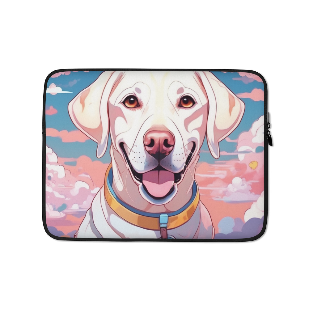 PugMug Custom White Labrador Retriever Laptop Sleeve