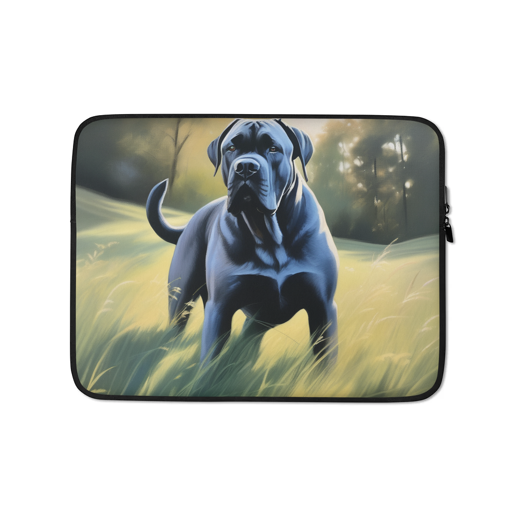 PugMug Custom Cane Corso Laptop Sleeve