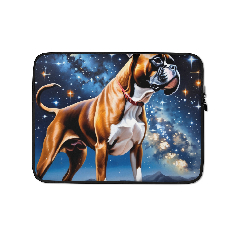 PugMug Custom Boxer Dog Laptop Sleeve