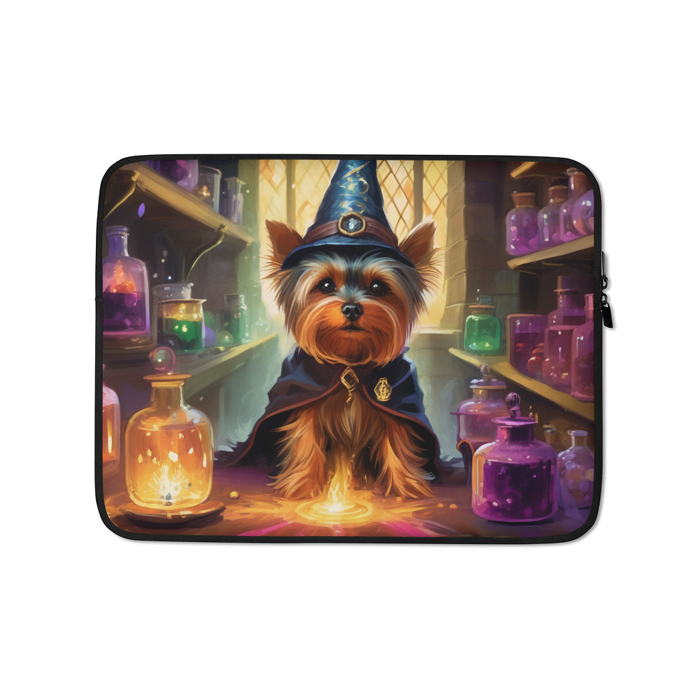 PugMug Custom Yorkshire Terrier Laptop Sleeve