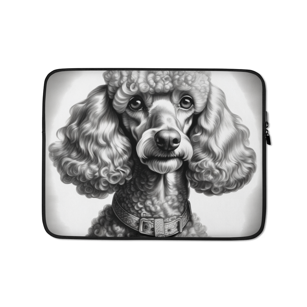 PugMug Custom Tan Poodle Laptop Sleeve