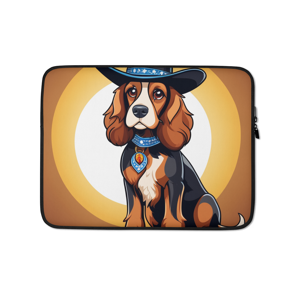 PugMug Custom English Cocker Spaniel Laptop Sleeve