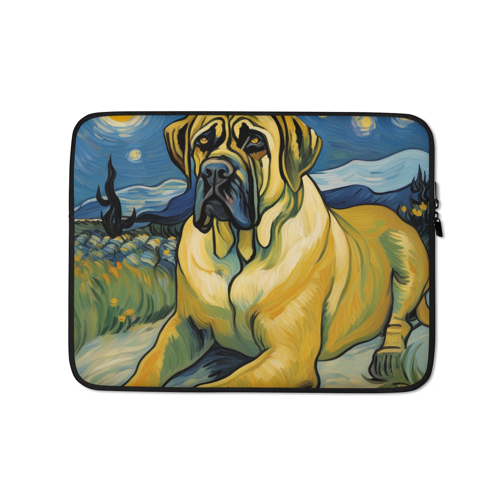 PugMug Custom Mastiff Laptop Sleeve