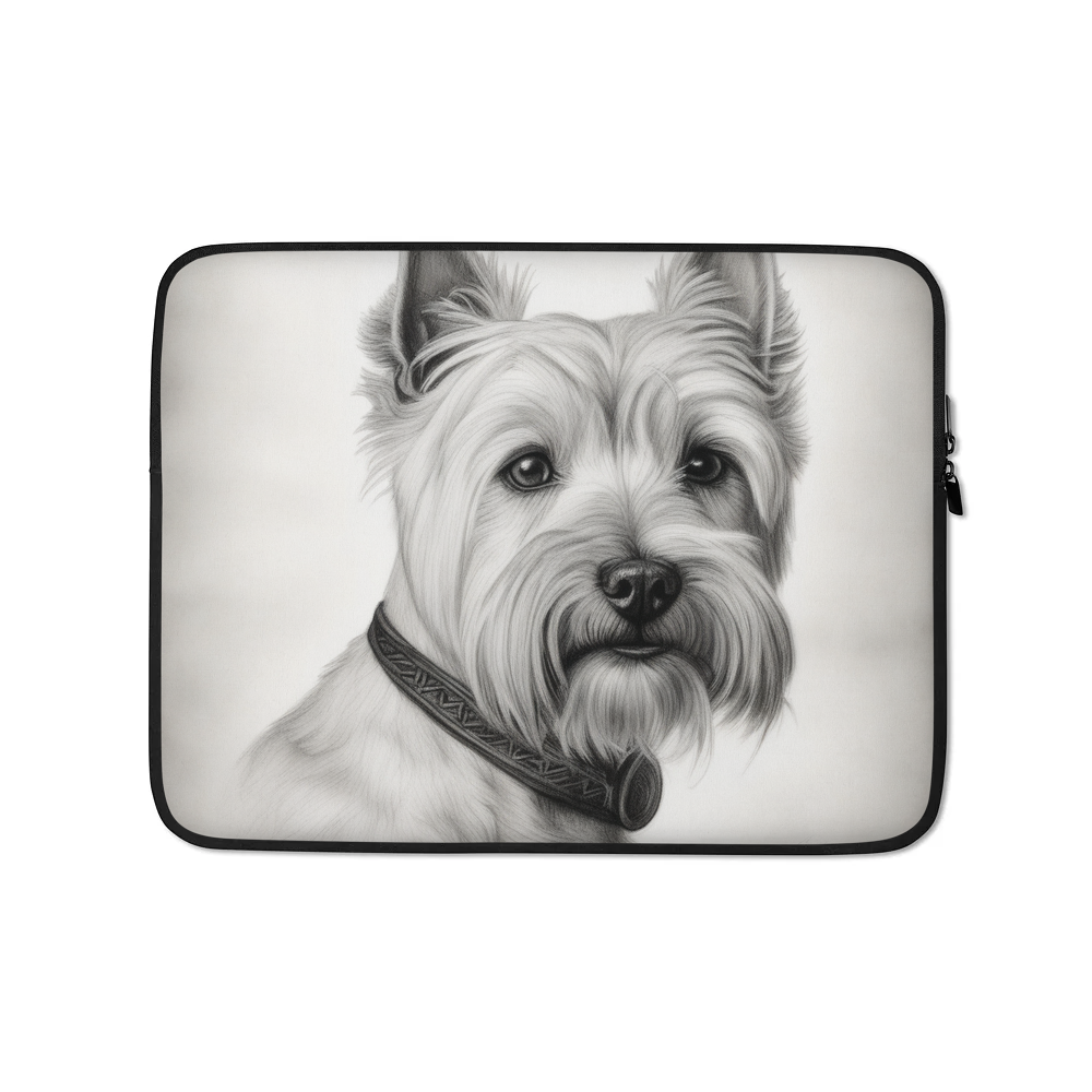 PugMug Custom West Highland White Terrier Laptop Sleeve