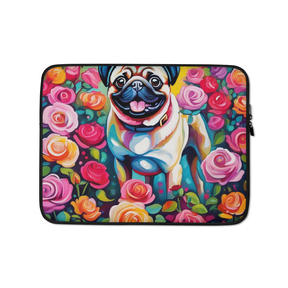 PugMug Custom Pug Laptop Sleeve