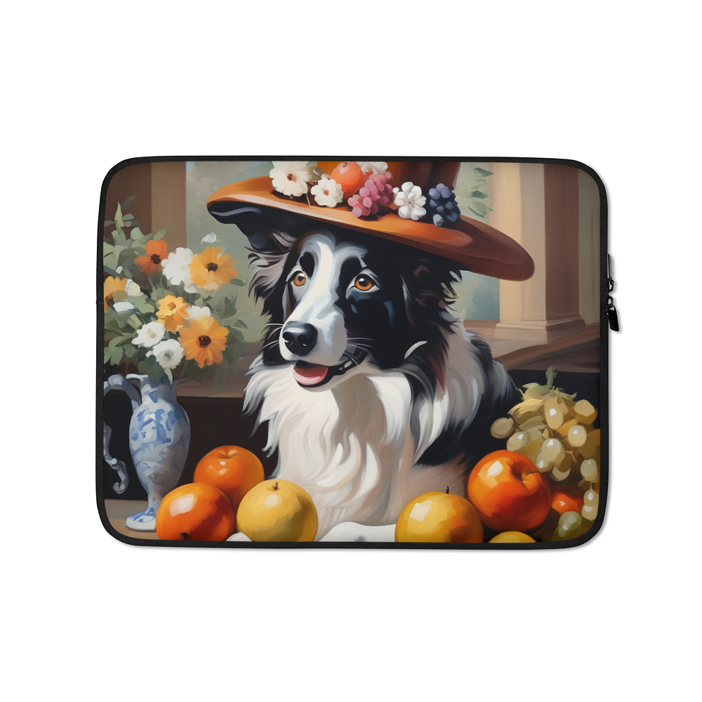 PugMug Custom Border Collie Laptop Sleeve