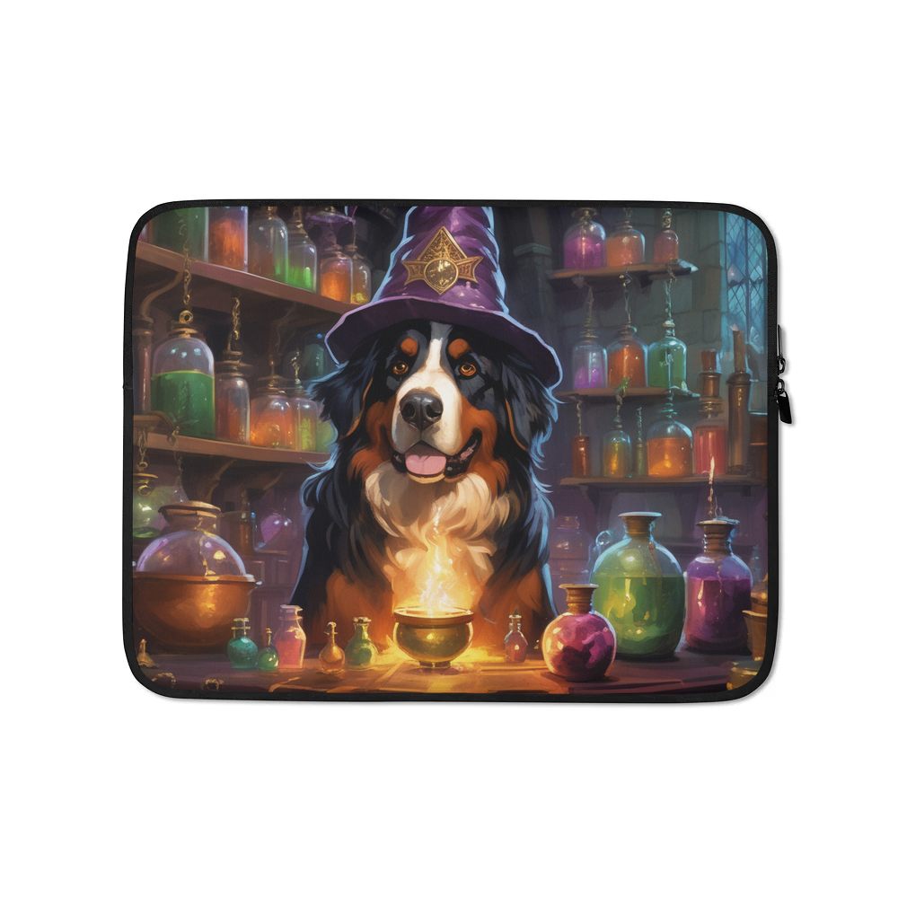 PugMug Custom Bernese Mountain Dog Laptop Sleeve