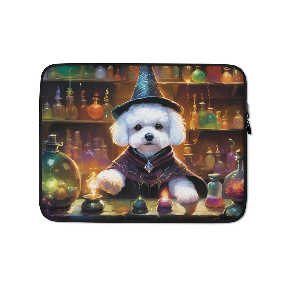 PugMug Custom Bichons Frise Laptop Sleeve