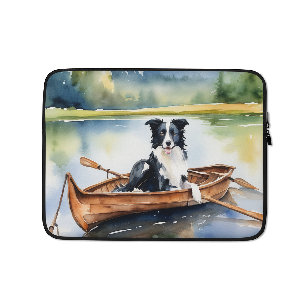 PugMug Custom Border Collie Laptop Sleeve