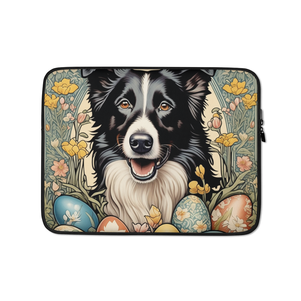 PugMug Custom Border Collie Laptop Sleeve