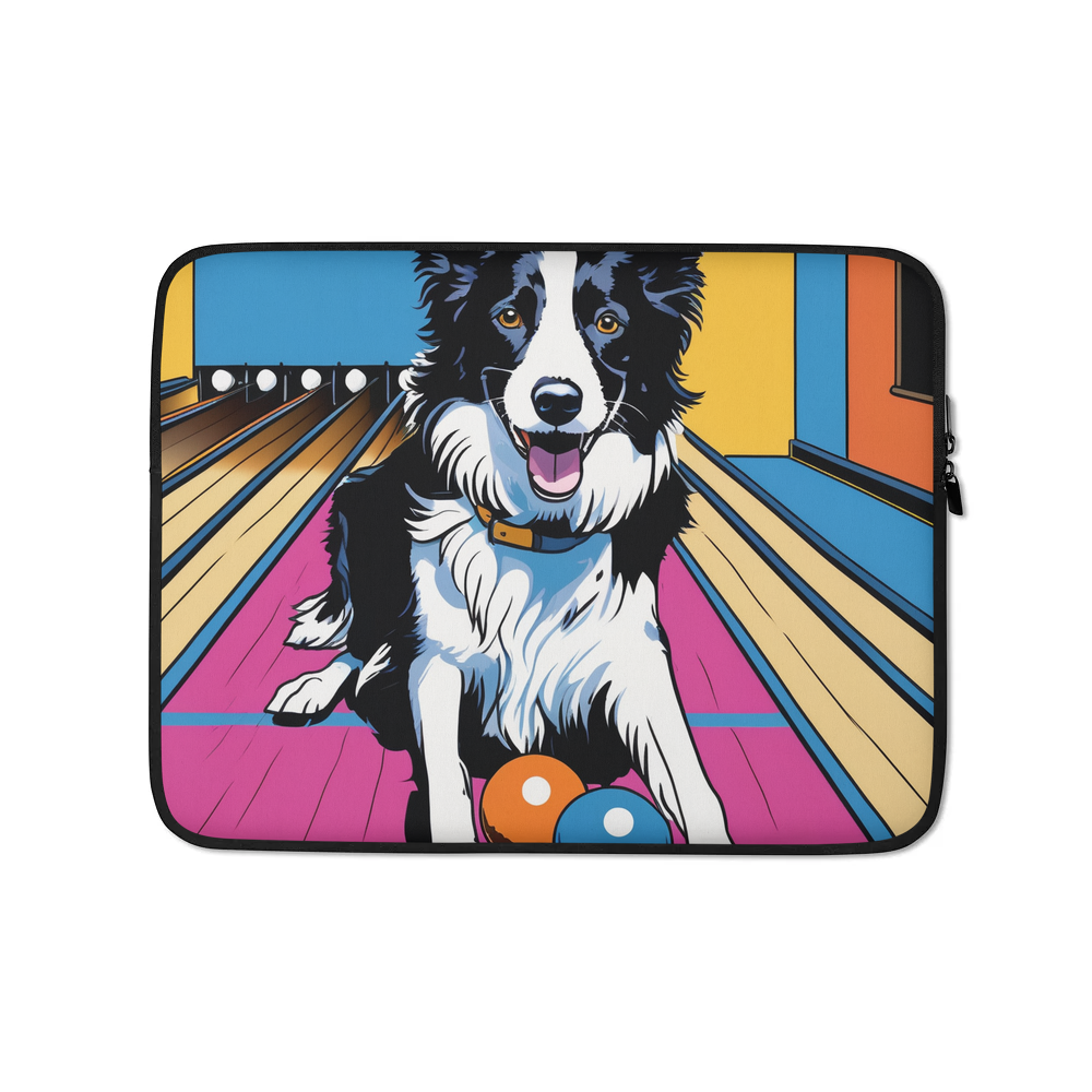 PugMug Custom Border Collie Laptop Sleeve