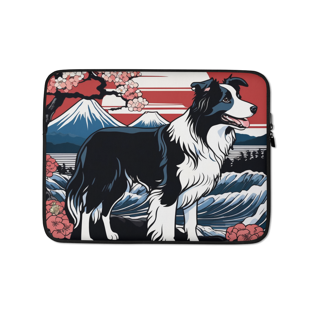 PugMug Custom Border Collie Laptop Sleeve