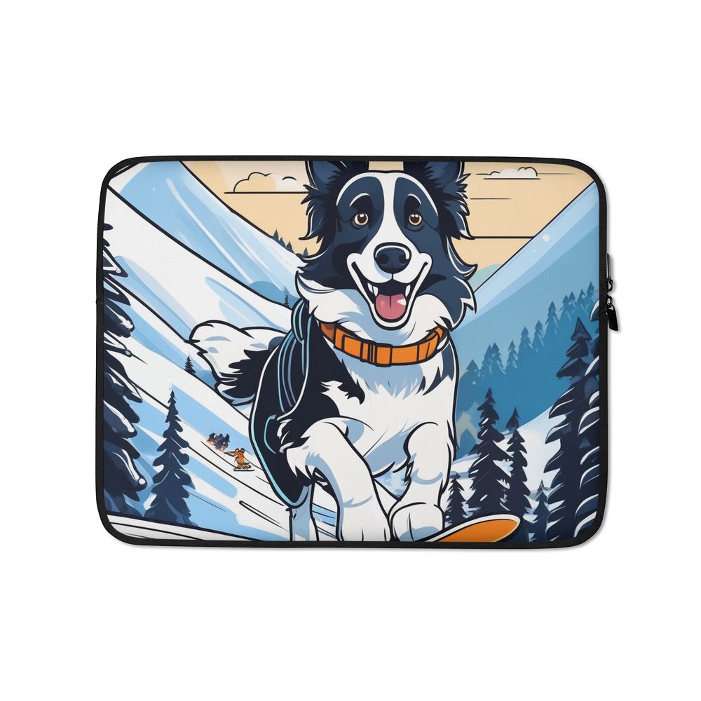 PugMug Custom Border Collie Laptop Sleeve