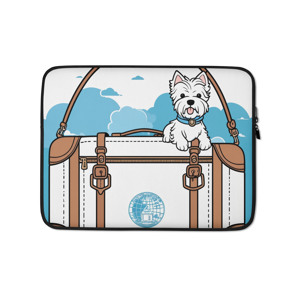 PugMug Custom West Highland White Terrier Laptop Sleeve