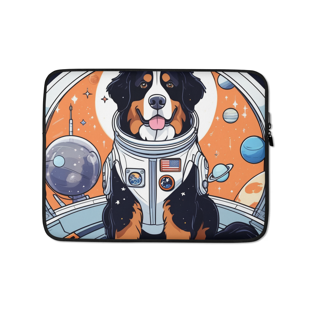 PugMug Custom Bernese Mountain Dog Laptop Sleeve