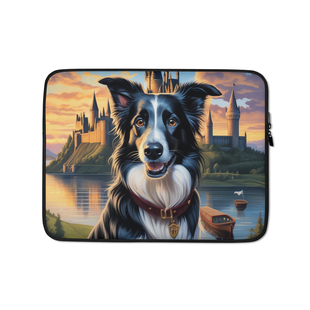 PugMug Custom Border Collie Laptop Sleeve