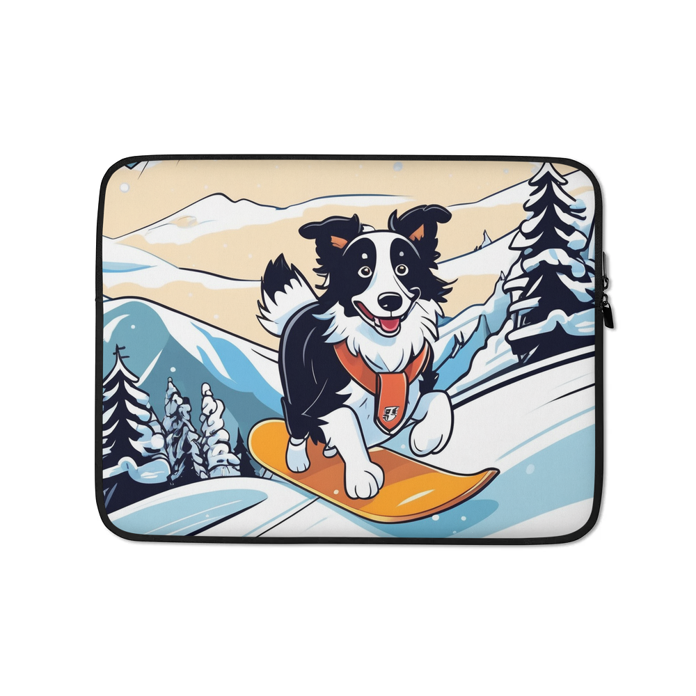 PugMug Custom Border Collie Laptop Sleeve