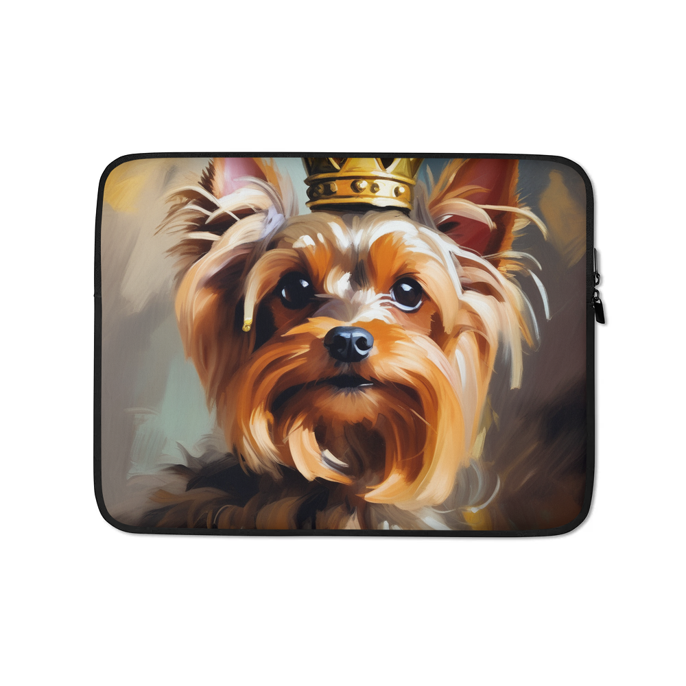PugMug Custom Yorkshire Terrier Laptop Sleeve
