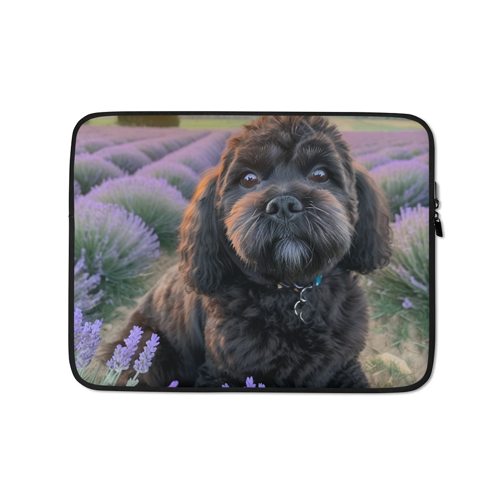 PugMug Custom Lily Laptop Sleeve
