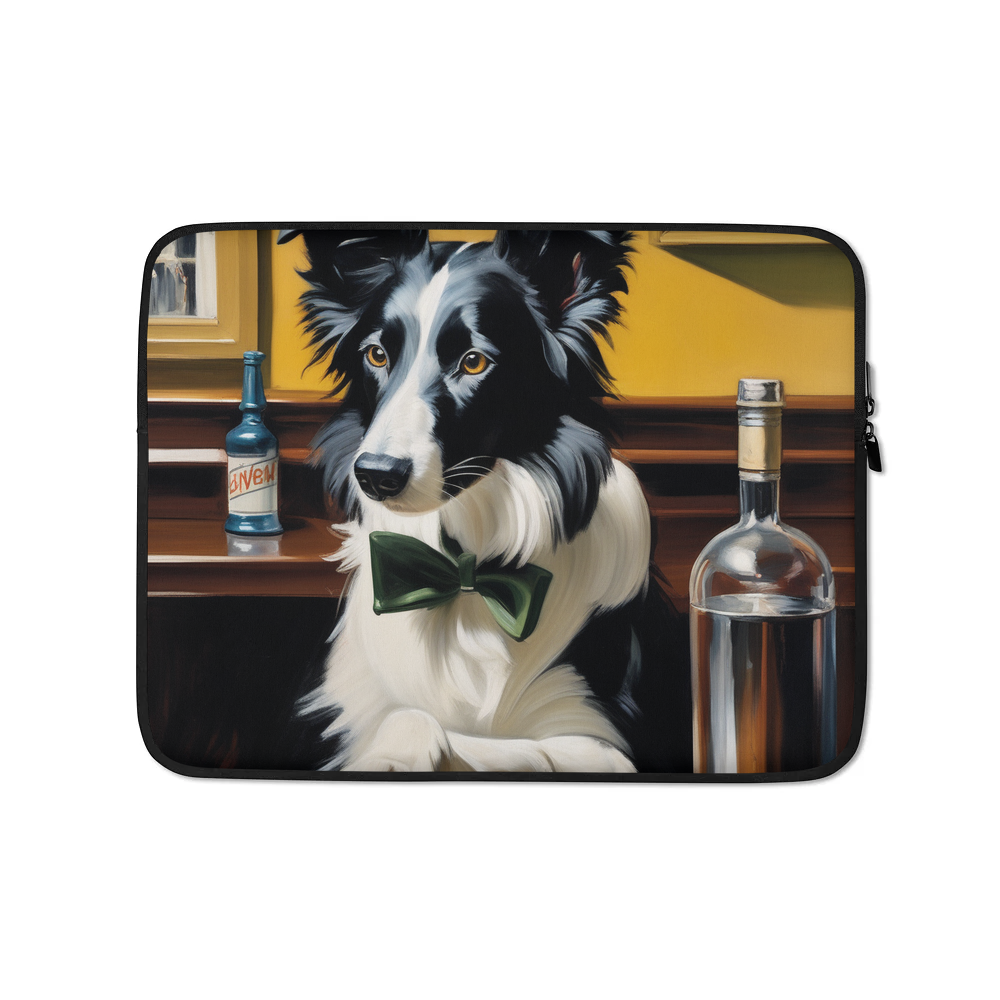 PugMug Custom Border Collie Laptop Sleeve