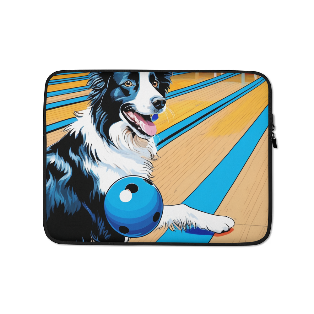 PugMug Custom Border Collie Laptop Sleeve