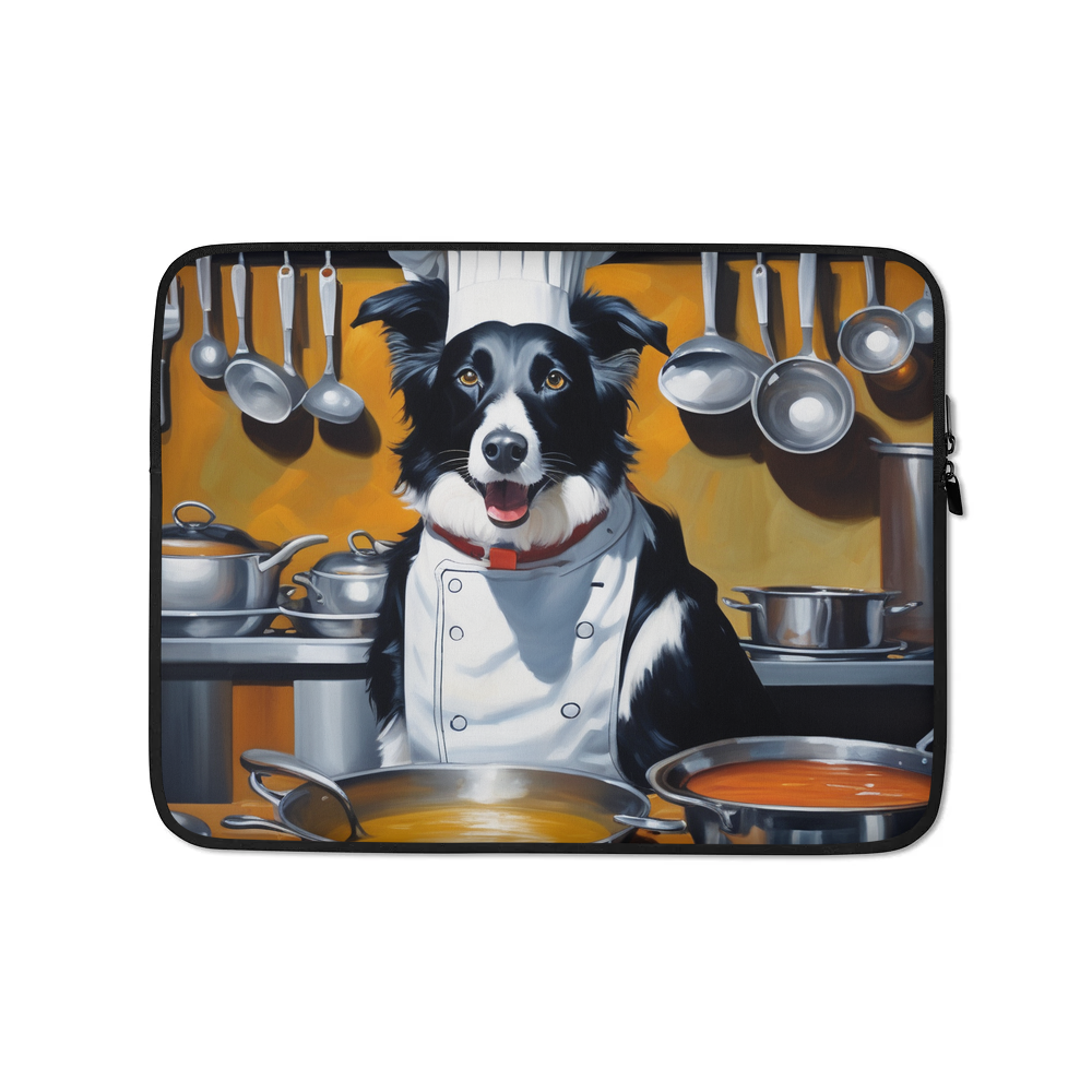 PugMug Custom Border Collie Laptop Sleeve