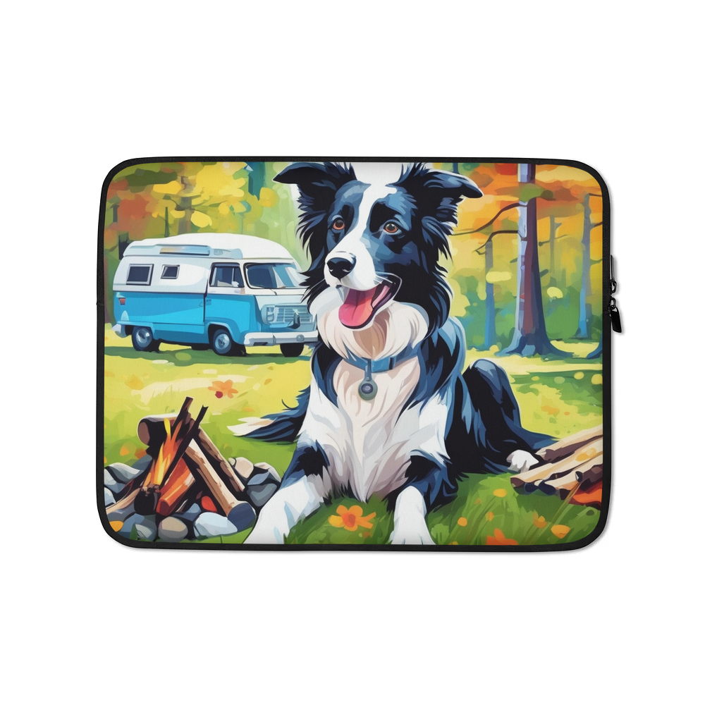 PugMug Custom Border Collie Laptop Sleeve