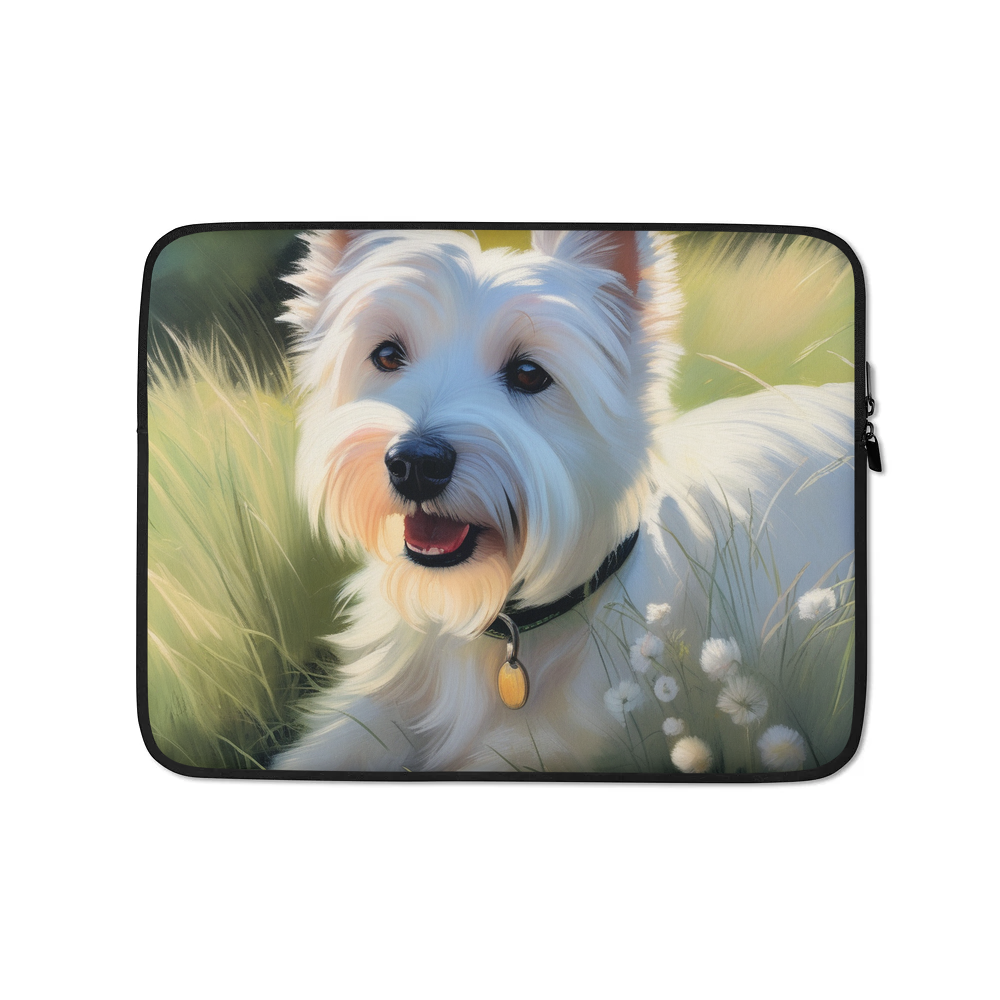 PugMug Custom West Highland White Terrier Laptop Sleeve