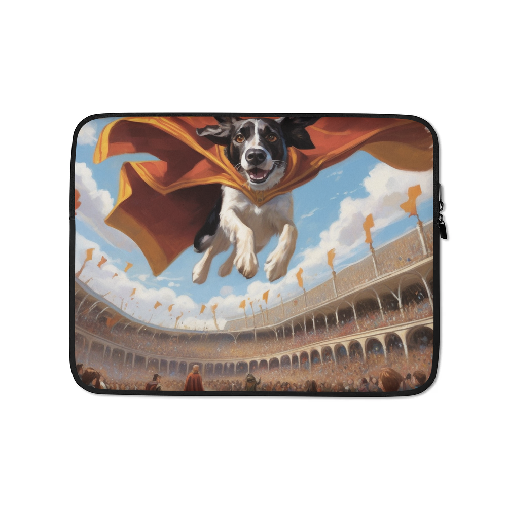 PugMug Custom Pointer Dog Laptop Sleeve