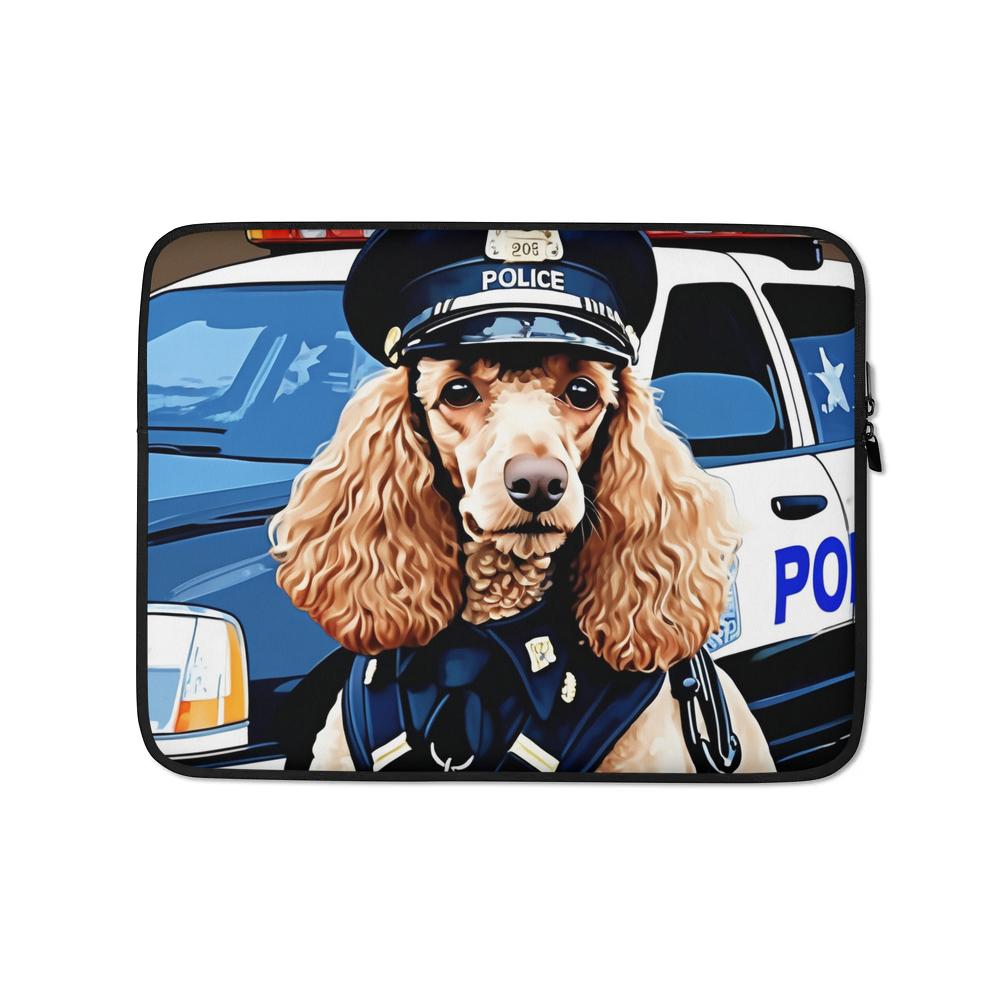 PugMug Custom Tan Poodle Laptop Sleeve