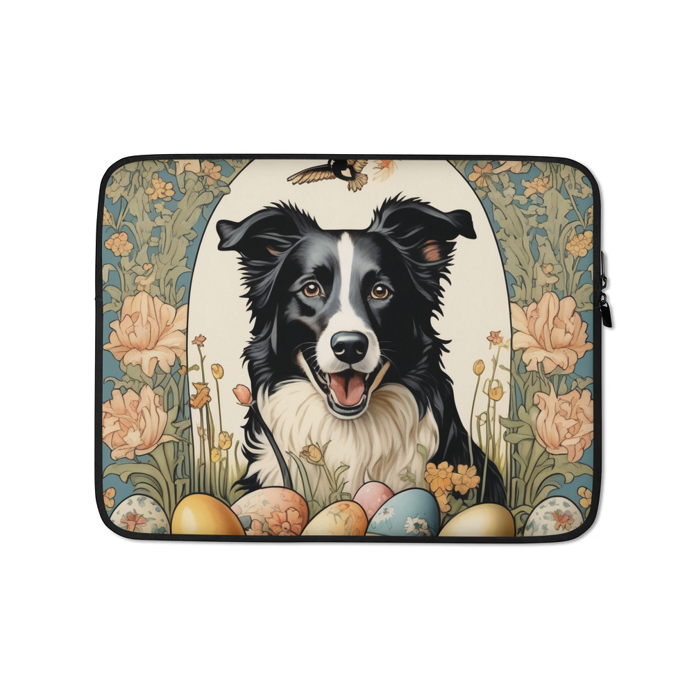 PugMug Custom Border Collie Laptop Sleeve