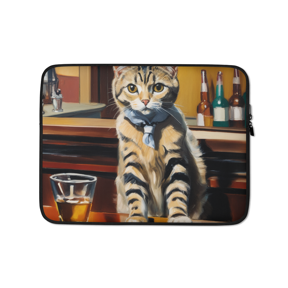 PugMug Custom Tabby Scottish Fold Cat Laptop Sleeve