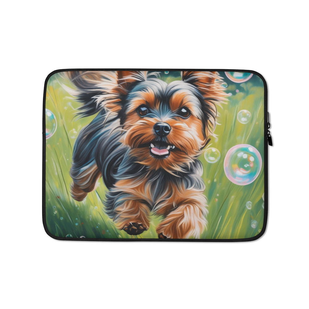 PugMug Custom Yorkshire Terrier Laptop Sleeve