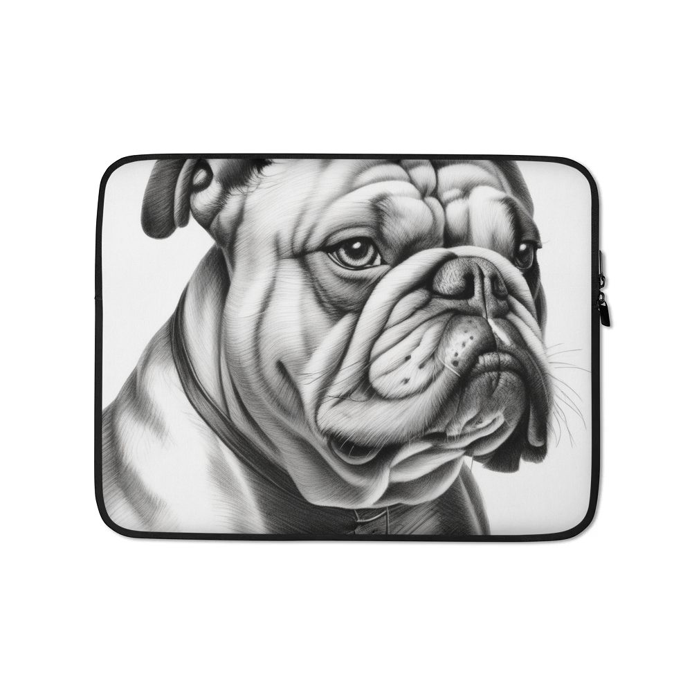 PugMug Custom Bulldog Laptop Sleeve