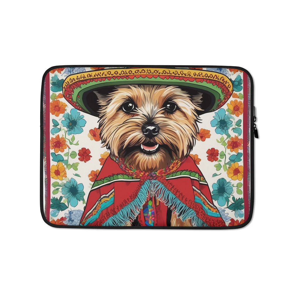 PugMug Custom Cairn Terrier Laptop Sleeve