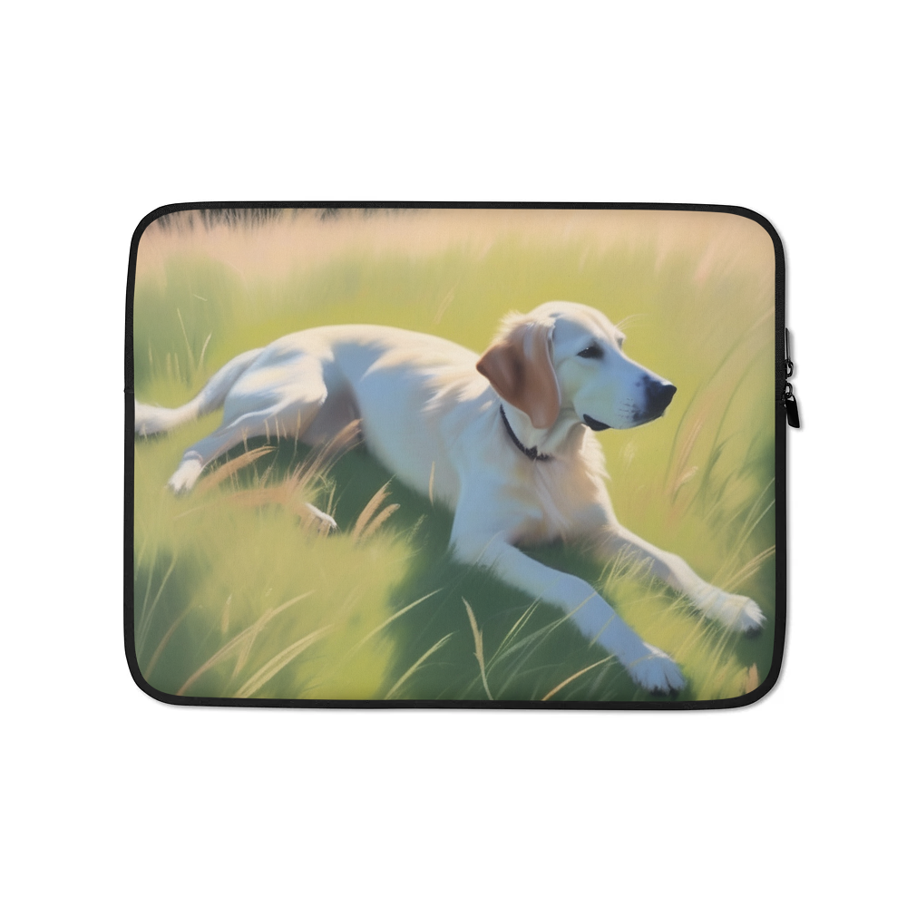 PugMug Custom Pointer Dog Laptop Sleeve